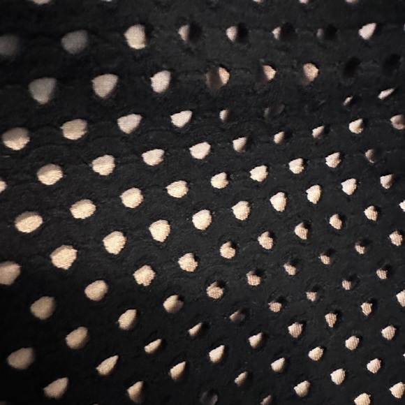 BCBG Max Azria Women’s Black Mesh Long Sleeve Dress, Size XS - Fit and Flare - Picture 7 of 8